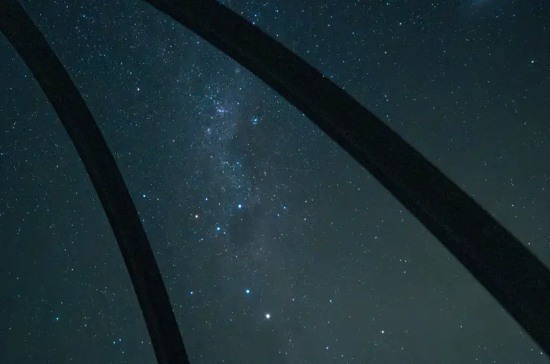 Vista del cielo nocturno