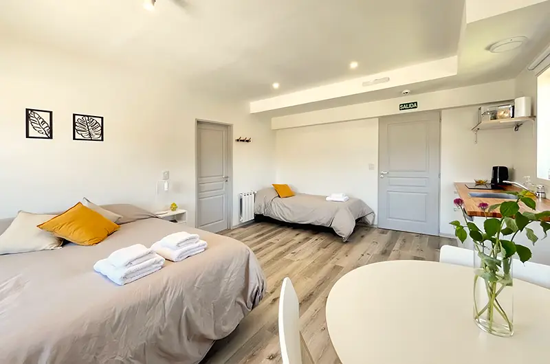 Apartamento monoambiente de 22 m2 apto para 2 personas