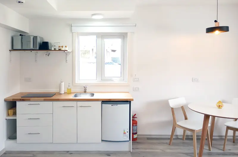 Cocina de SOApart en El Chaltén